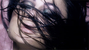 Haifa Wehba with hair on face