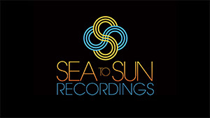 Sea To Sun Recordings Logo on black background